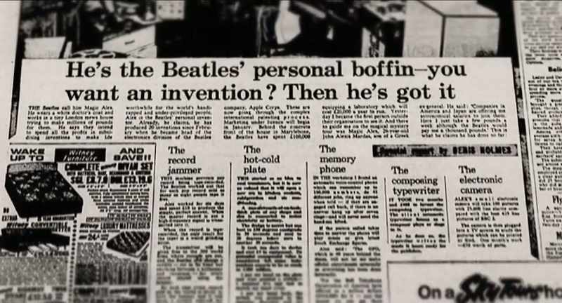 He introduced himself as somebody who was like Edison and Marconi combined
