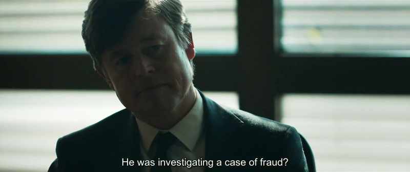 He was investigating a case of fraud?