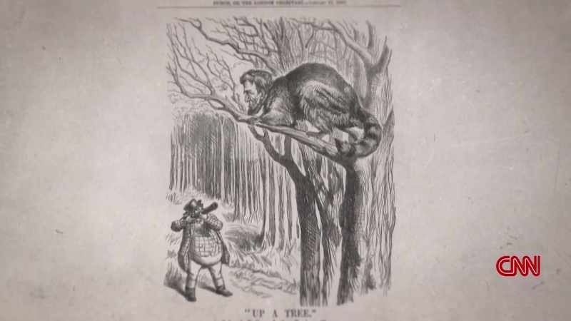 HE IS DEPICTED AS A MAN WHO IS AFRAID AND WHO HAS BEEN