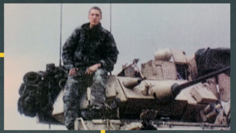 He killed an Iraqi in combat in Desert Storm