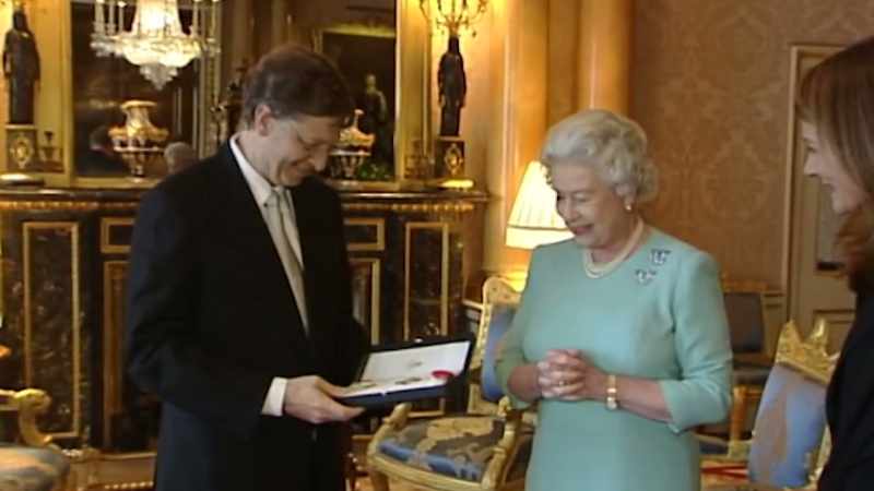 He was knighted as an Honorary Knight Commander