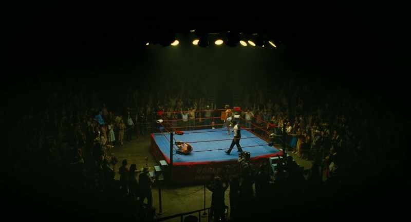 He knocks down the old oak tree, Harley Race