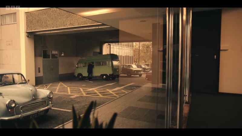 HE KNOCKS ON VAN DOOR