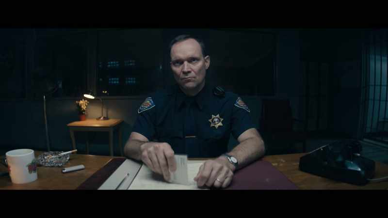 He knows what you've done. [door opens]