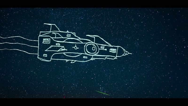 He liked outer space because it was just a way of hoping