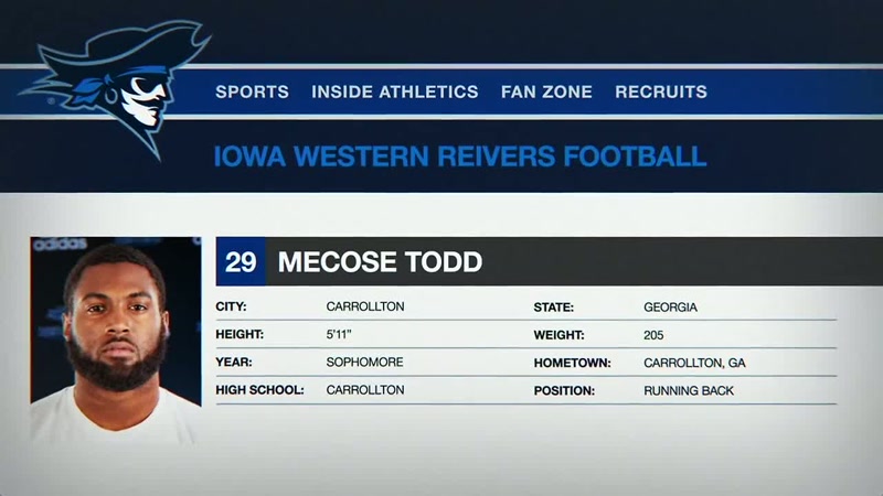 He was listed at that college as a sophomore