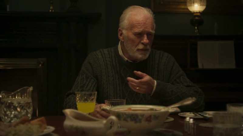 He lived in that house just before the village there