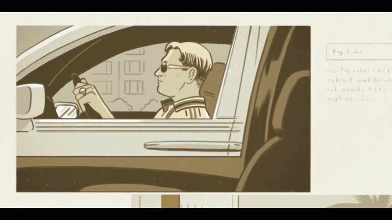 He lived the part -- with the cars
