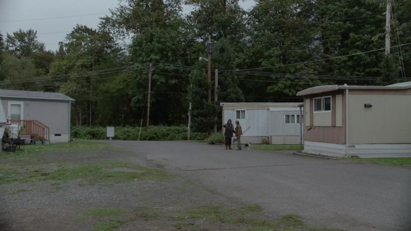 He lives in that trailer right there