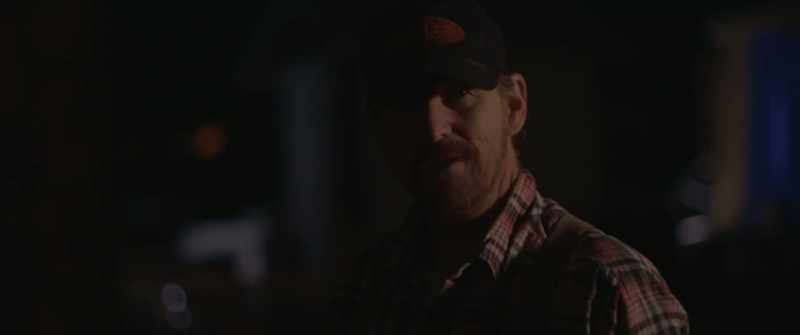 He lives over in the trailer