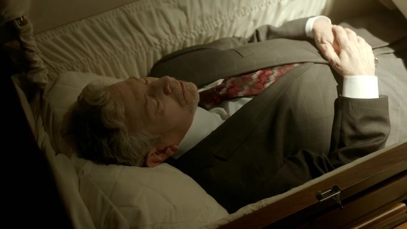 He looks so peaceful