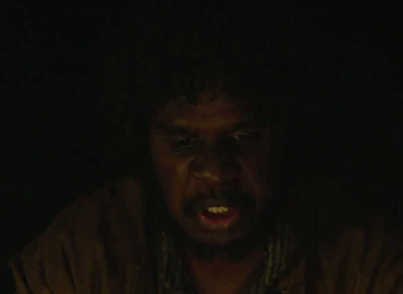 He make me take him to blackfella