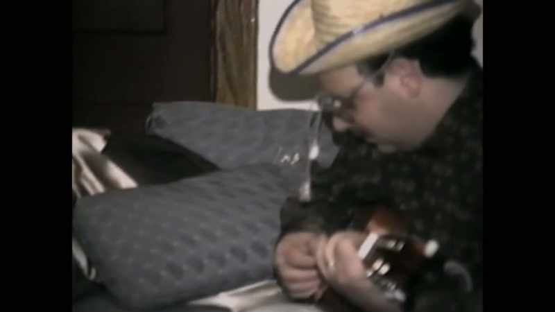 He may still be strumming the guitar