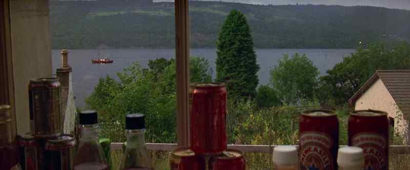 He must be halfway up the loch