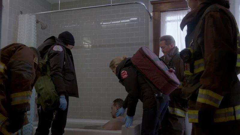 He must've passed out drunk and froze