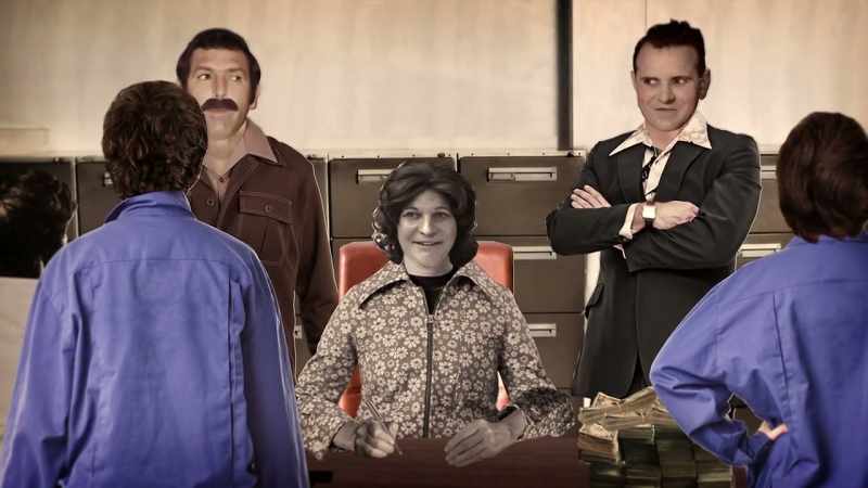 He and my dad were bodyguards for Liz Carmichael