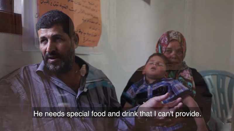 He needs special food and drink, which are expensive and I cannot buy
