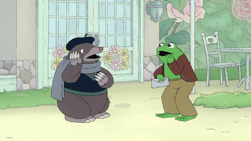 He has never gotten a letter before.-[Mole gasps]