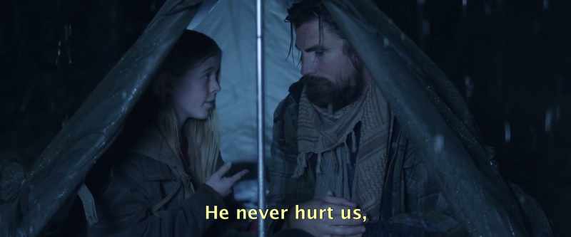 He never hurt us