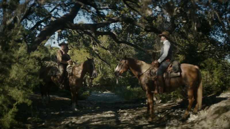 He is new in town, and he's looking for work as a vaquero