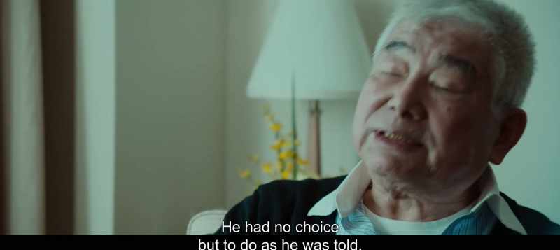 He had no choice but to do as he was told