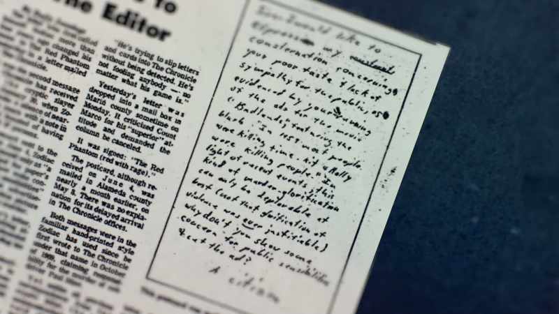 He only writes to the Chronicle