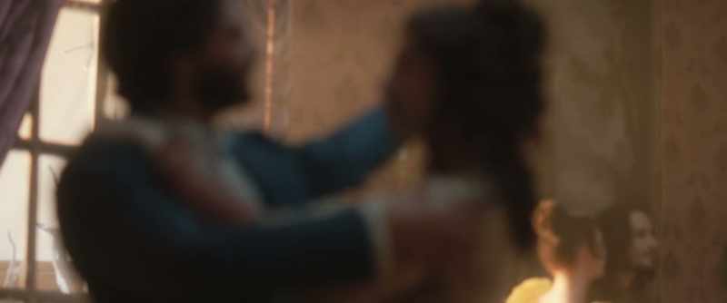 He opened the door gently, and sidled his face in