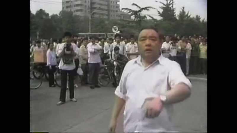 He ordered the protest leaders to surrender