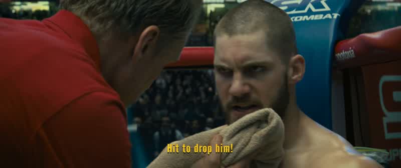 He overextends his right hand