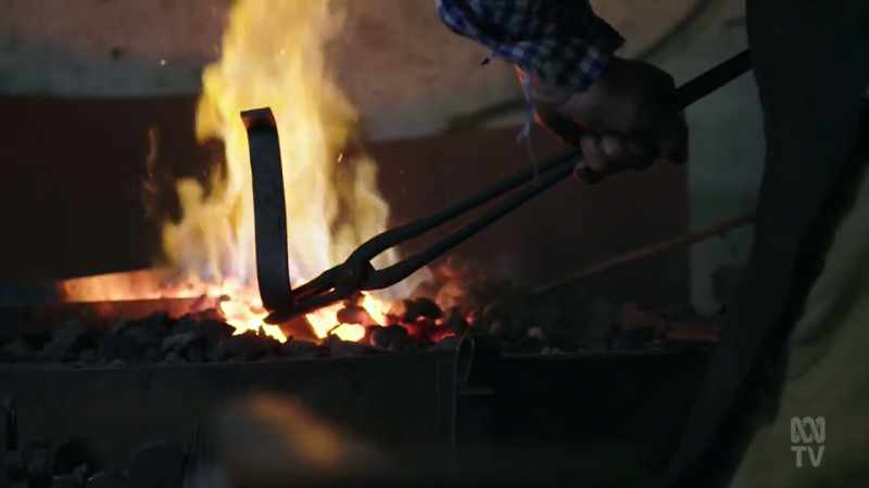 He owned a blacksmith and carpentry shop at Port Wakefield