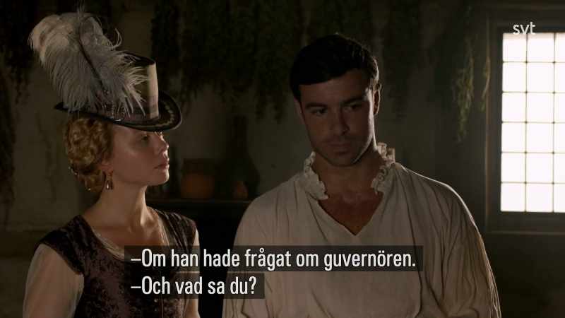 He pry about the Governor and his riches.