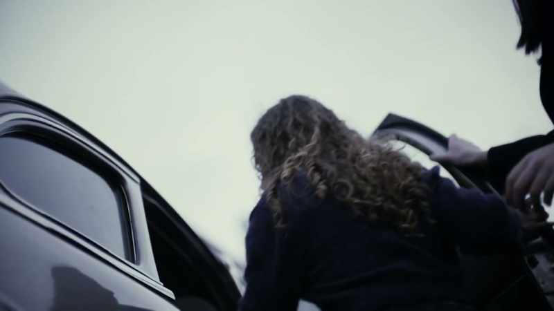 He pulls up in his vehicle and entices them to get in
