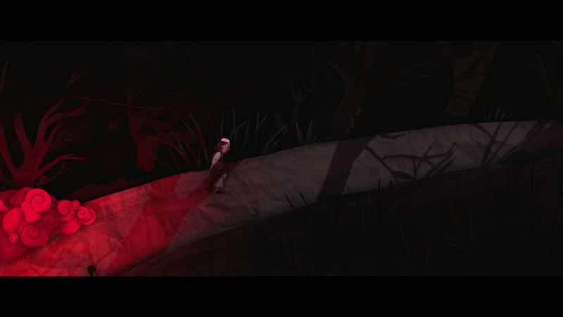 'He ran into the night, chased by the unknown demons