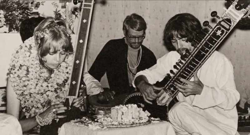He really was playing music and enjoying music