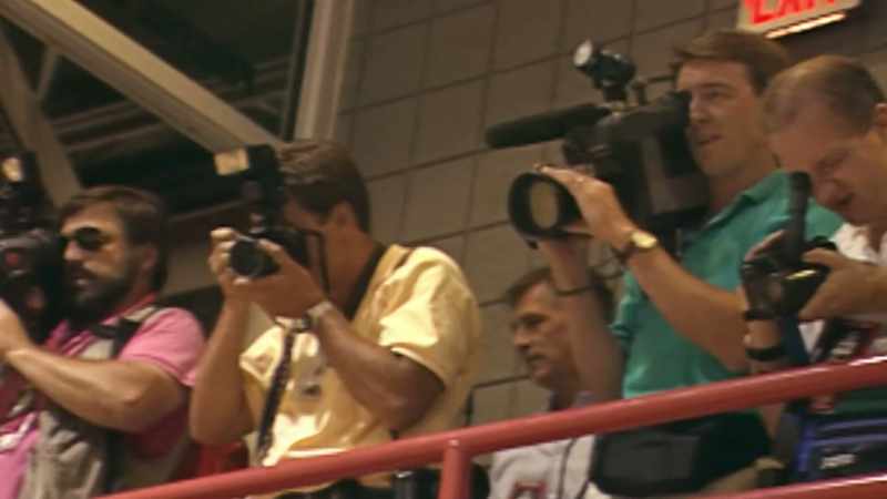 He was really starting to grate against the media onslaught