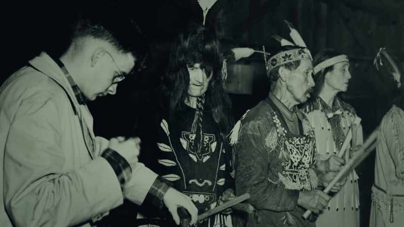 He recorded their traditional music