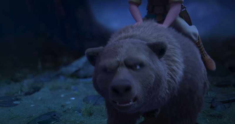 [HE ROARS]