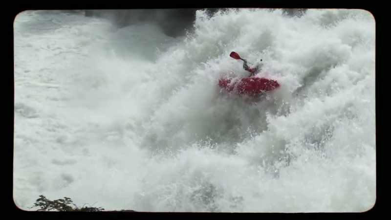 He was running really big waterfalls