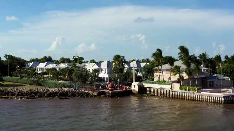 He said glowingly that anything could grow in Key West
