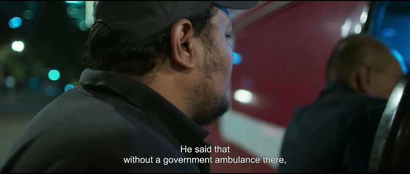 He said that without a government ambulance there