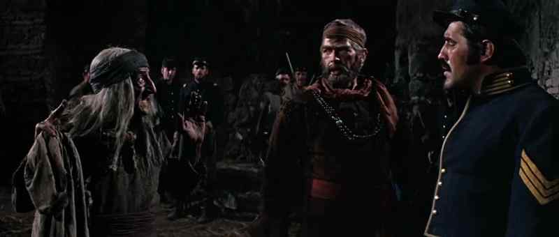 He says he's a good Apache, and he's peaceful