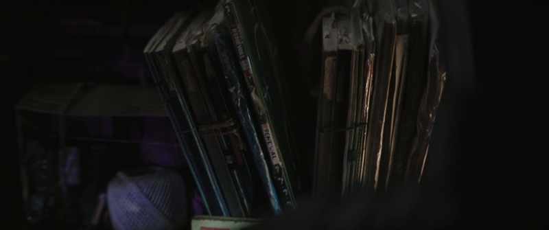 He scrawled all over 'em. Rambling, ciphers, codes