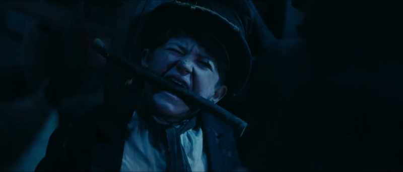 HE SCREAMS Sh! Shut up, will you?