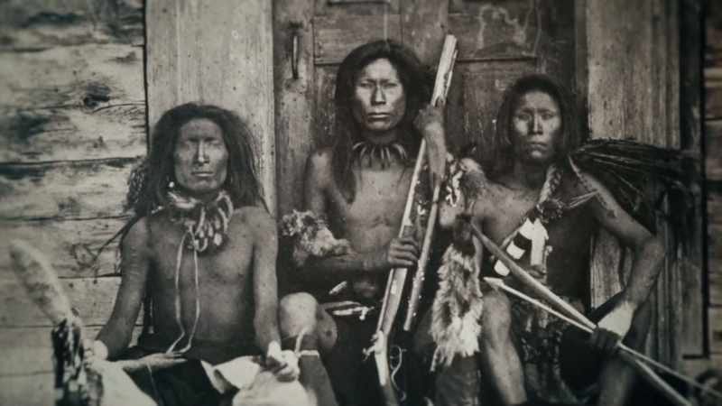 He sees Native Americans as savages