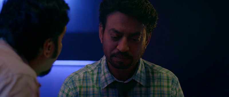 he sees his wife is sleeping with another man