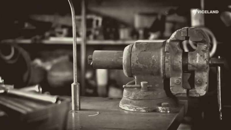 He was self-taught and used only rudimentary tools