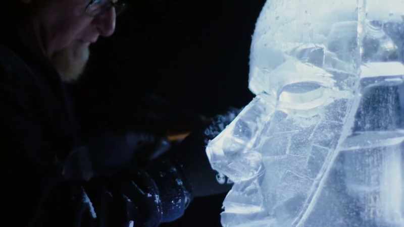 He sells two ice-making machines