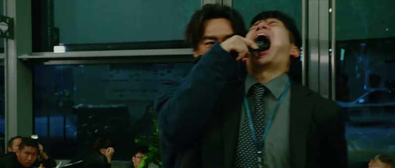 He shoved a gun in Chun's mouth