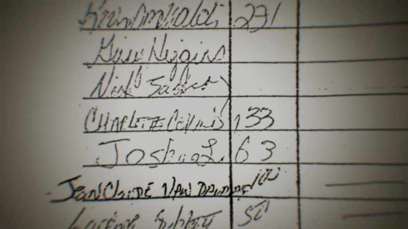 He even signed into his pool as Van Damme