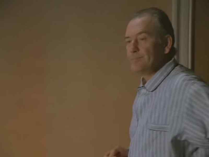 He slipped back into the coma. He wrote something down first